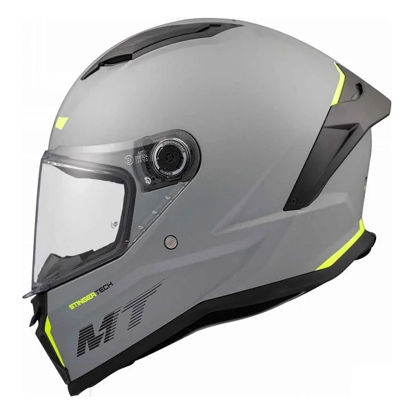 Mt Stinger 2 Nardo Gri Full Face Motor Kaskı - Görsel 2