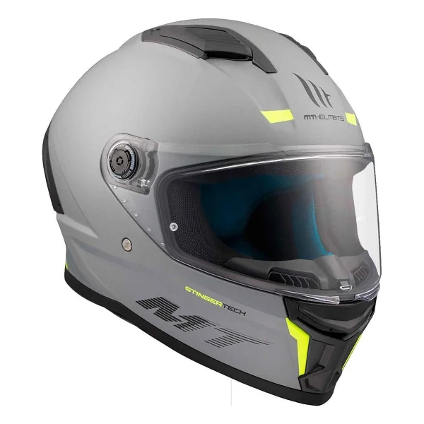 Mt Stinger 2 Nardo Gri Full Face Motor Kaskı - Görsel 4