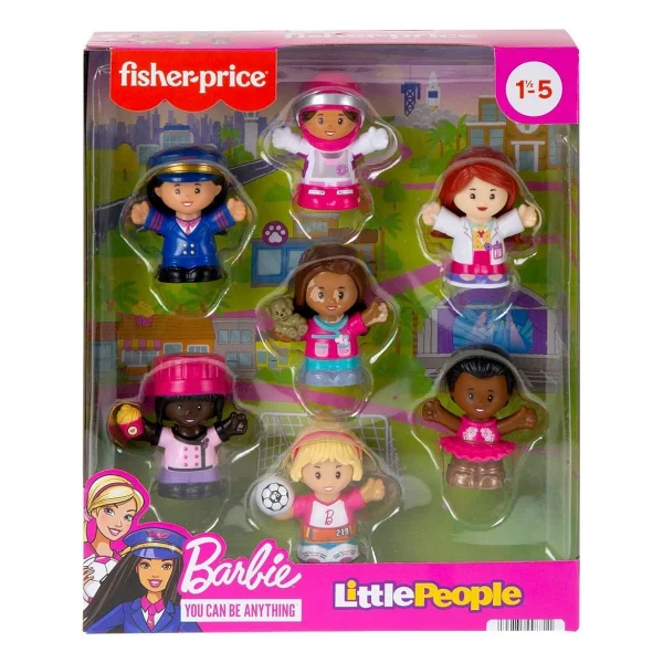 Little People Barbie ile Her Şey Mümkün Figürleri HCF58 - Görsel 5