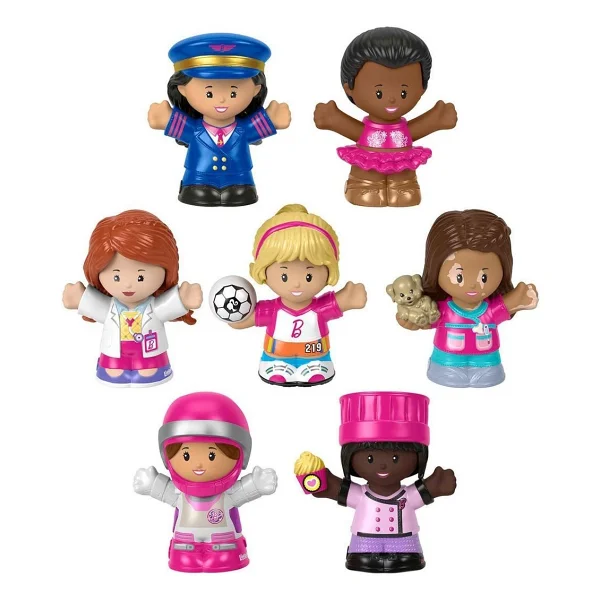 Little People Barbie ile Her Şey Mümkün Figürleri HCF58 - Görsel 2