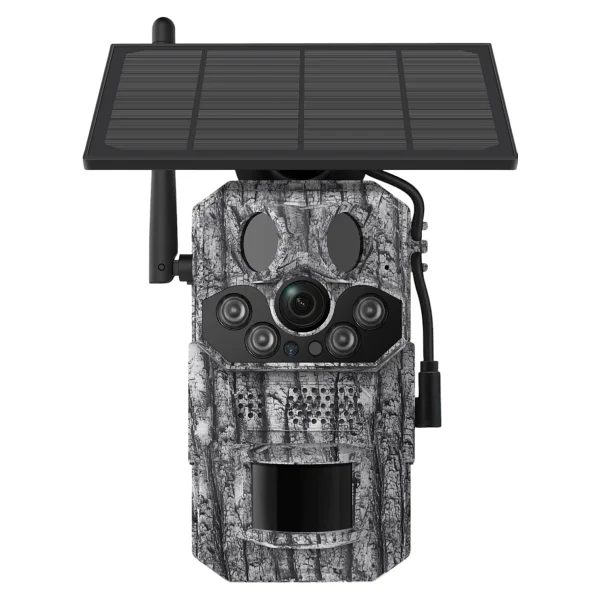 Wificam 3 Sensörlü GPS Destekli 4g SIM Kartlı Solar Foto Kapan Kamera - Görsel 6