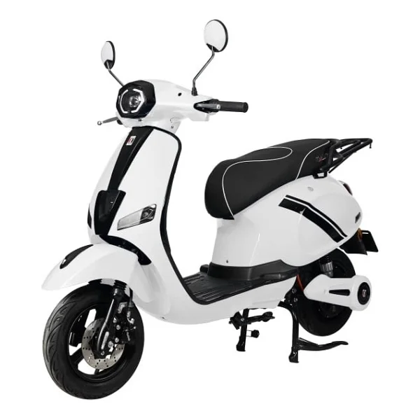 Mobilette Wind 5500 1500 W Elektrikli Motosiklet Sarı - Görsel 6