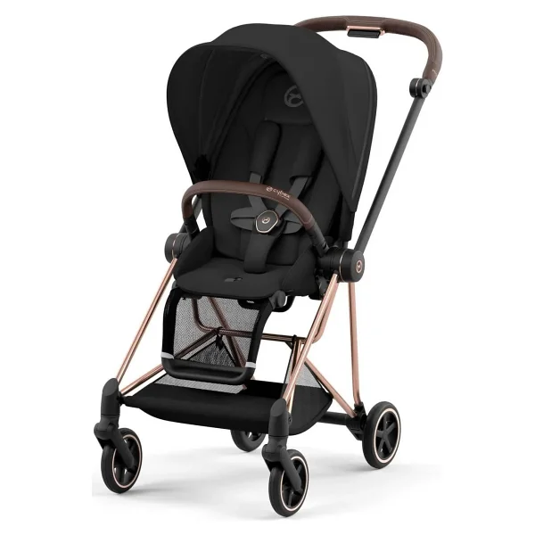 Cybex Mios Rose Gold-Sephia Black Bebek Arabası - Görsel 10