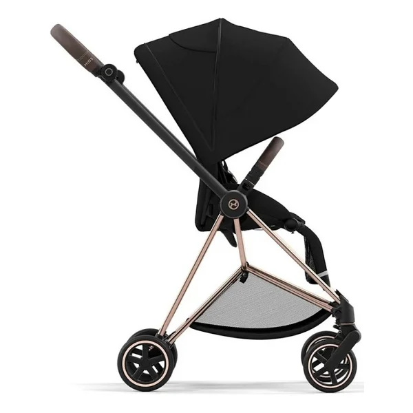 Cybex Mios Rose Gold-Sephia Black Bebek Arabası - Görsel 10