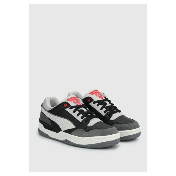 Puma Rebound Retro Sd 400214-03 Siyah-Beyaz Spor Ayakkabı - Görsel 2