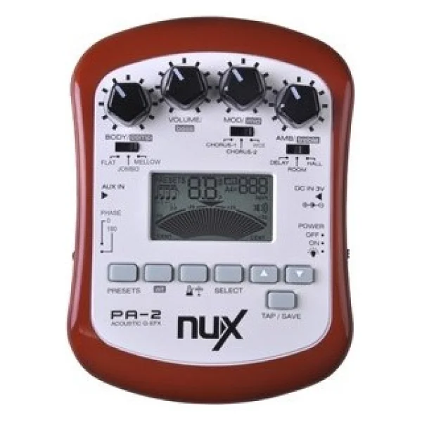 Nux Efekt Pedal Processor Akustik Ch-Pa2 - Görsel 3