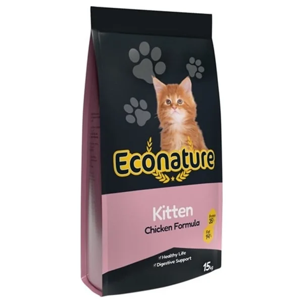 Econature Kitten Tavuklu 15 Kg Yavru Kedi Maması - Görsel 2