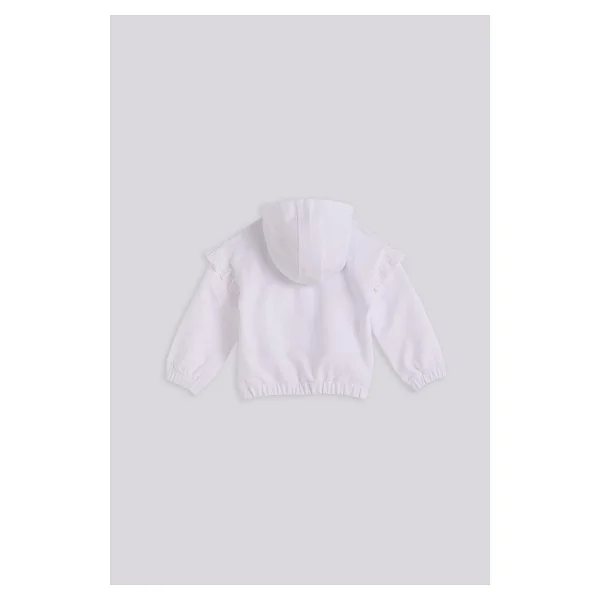 GB Baby Basic Bg Store Kız Bebek Beyaz Eşofman Takımı - 1 - Görsel 2