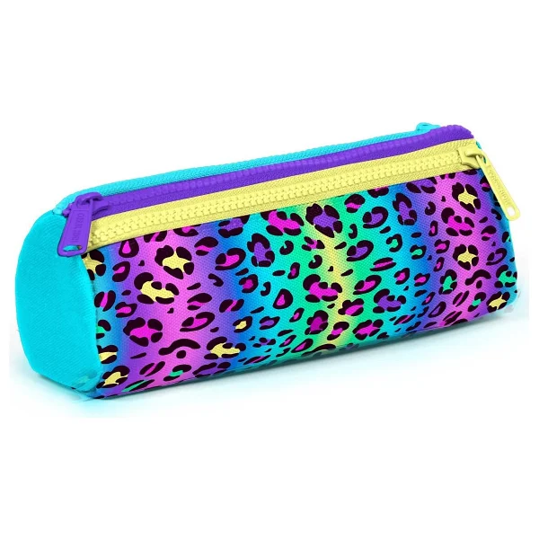 Coral High 22085 Renkli Leopar Desenli 3 Bölmeli Kalemlik - Görsel 5