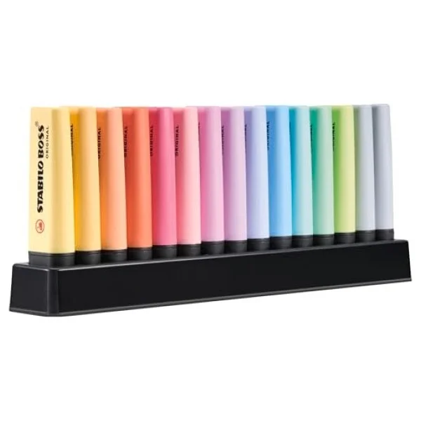 Stabilo Boss Original Pastel 15'li Fosforlu Kalem Seti - Görsel 5