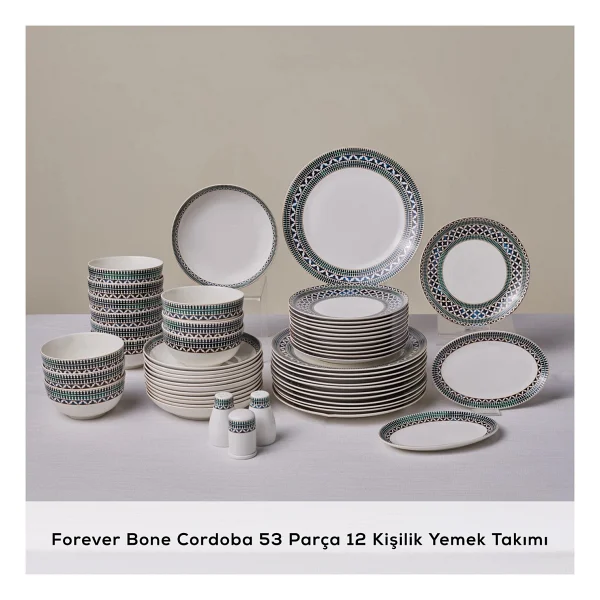 Karaca Cordoba 53 Parça 12 Kişilik Yemek Takımı - Görsel 4