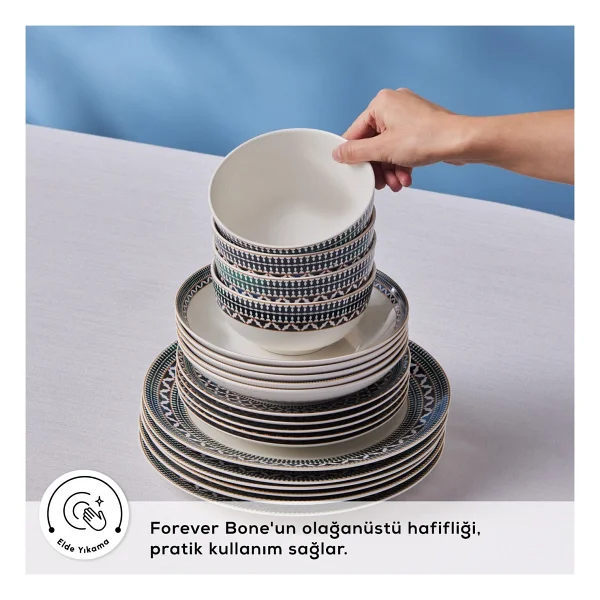 Karaca Cordoba 53 Parça 12 Kişilik Yemek Takımı - Görsel 5