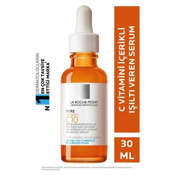 La Roche-Posay Pure Vitamin C10 Işıltı Veren Serum 2 X 30 Ml - Görsel 3