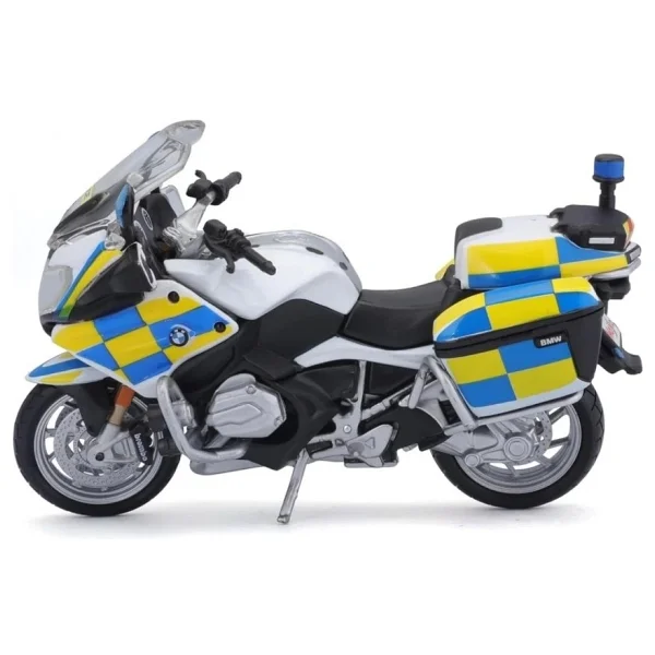 Nessiworld Maisto 1:18 Polis Motorsikleti - Görsel 6
