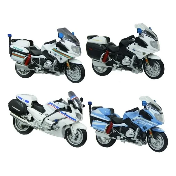Nessiworld Maisto 1:18 Polis Motorsikleti - Görsel 2