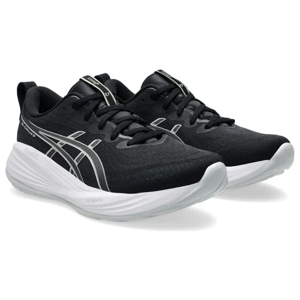 Asics Gel-Cumulus 27 1012b772-002 Siyah-Beyaz Kadın Koşu Ayakkabısı - Görsel 3