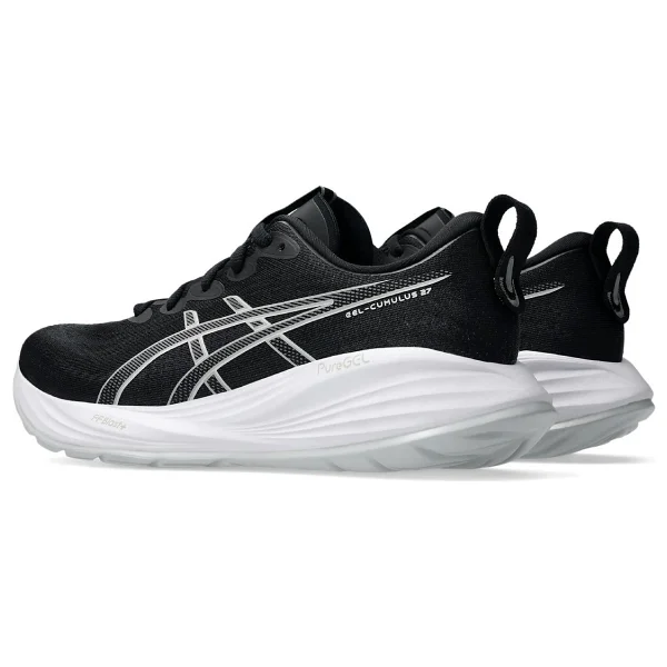 Asics Gel-Cumulus 27 1012b772-002 Siyah-Beyaz Kadın Koşu Ayakkabısı - Görsel 4