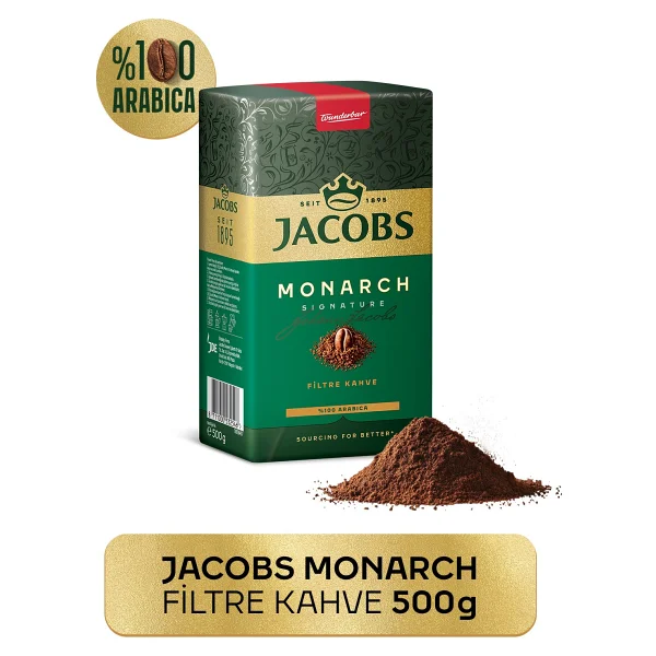 Jacobs Monarch Filtre Kahve 500 Gr - Görsel 8