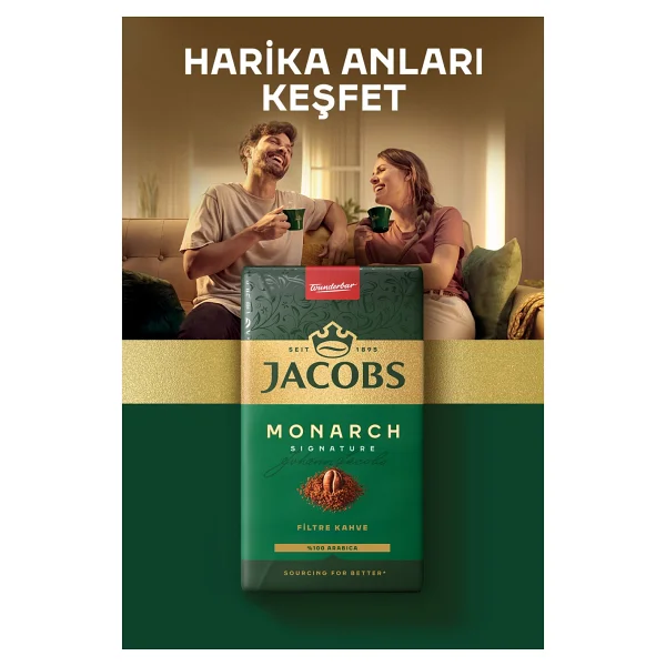 Jacobs Monarch Filtre Kahve 500 Gr - Görsel 10