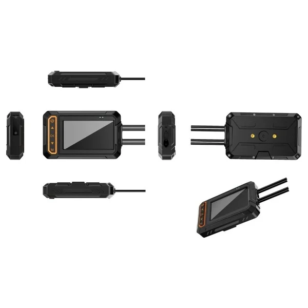 Knmaster Motocam 1000 Çift Kameralı Full HD Motosiklet Dvr Sistemi - Görsel 2