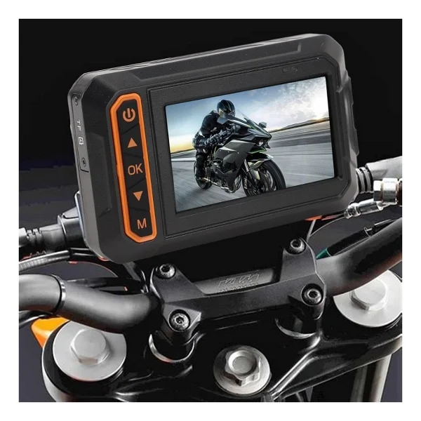 Knmaster Motocam 1000 Çift Kameralı Full HD Motosiklet Dvr Sistemi - Görsel 5