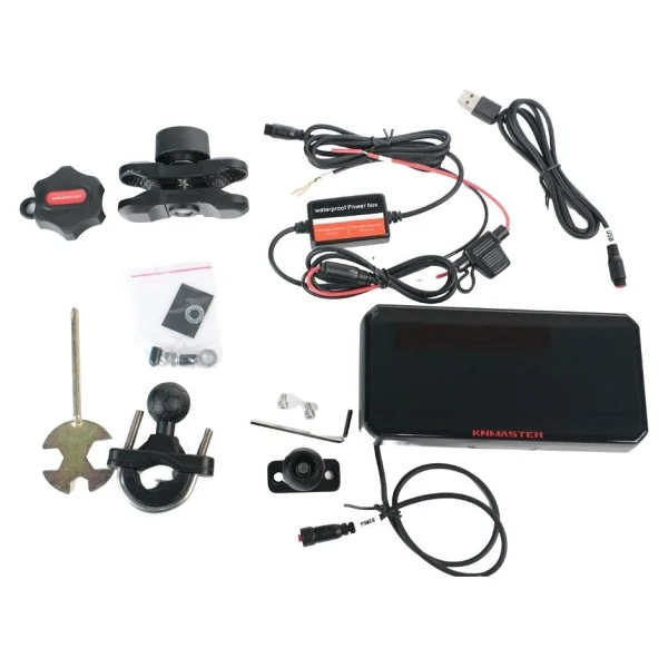 Knmaster Motoplay 1000 - 6.25" Kablosuz Carplay & Android Auto Destekli Motosiklet Multimedya Ekranı - Görsel 3