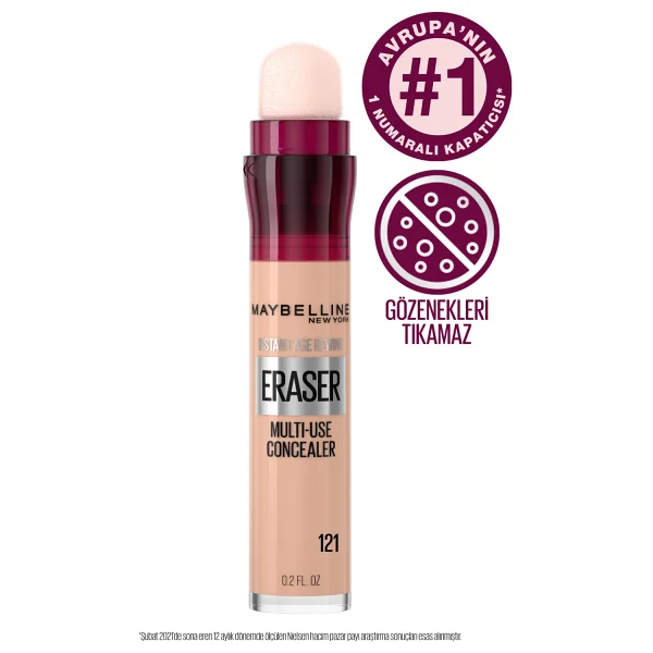 Maybelline New York Instant Anti Age Eraser Light Honey 6.8 Ml Kapatıcı - Görsel 3