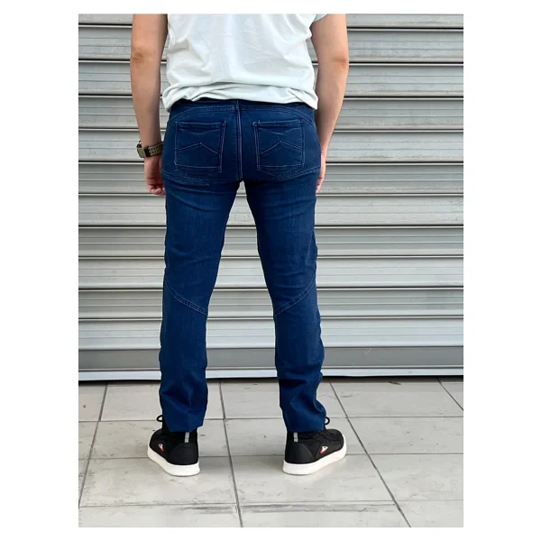 Motosiklet Kot Pantolon Aramid Kumaş Lacivert - 38 - Görsel 2