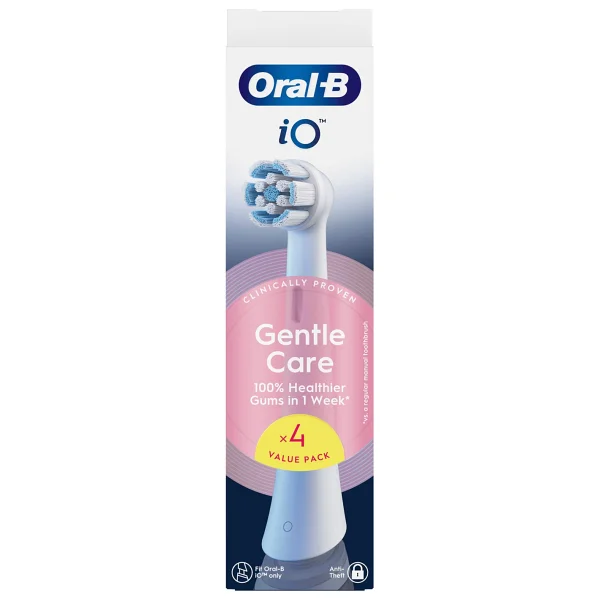 Oral-B İo Gentle Care Beyaz Diş Fırçası Yedek Başlığı 4 Adet Yumuşak Kıllarla Hassas Temizlik - Görsel 2