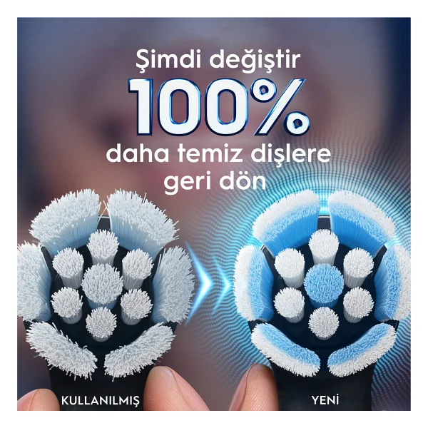 Oral-B İo Gentle Care Beyaz Diş Fırçası Yedek Başlığı 4 Adet Yumuşak Kıllarla Hassas Temizlik - Görsel 9