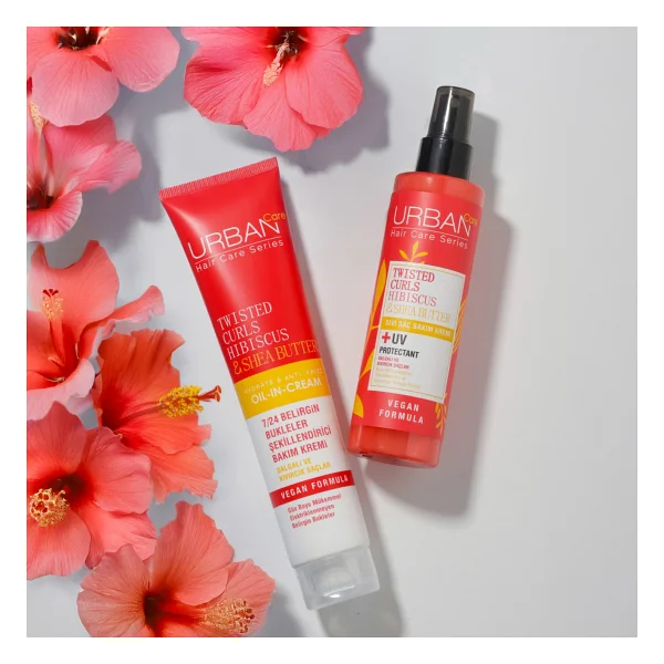 Urban Care Twisted Curls Hibiscus & Shea Butter 175 Ml Durulanmayan Saç Kremi - Görsel 10