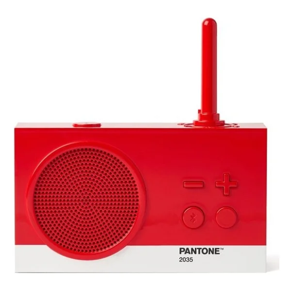 Lexon Tykho 3 X Pantone Kırmızı Bluetooth Hoparlör - Görsel 4