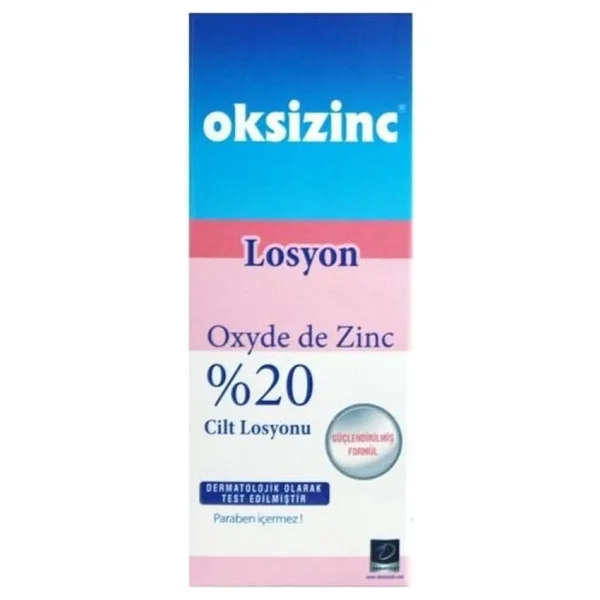 Oksizinc %20 Çinko Oksit 100 Ml Cilt Losyonu - Görsel 2