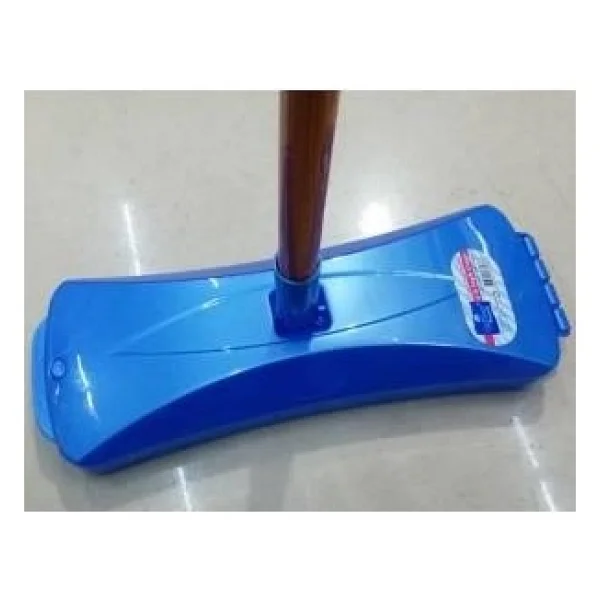 Abnturk Elektrik+Şarj Derdi Yok 110cm Metal Saplı Pratik Halı Süpürgesi 6 Döner Fırçalı Gırgır Plastik Hazne - Görsel 4
