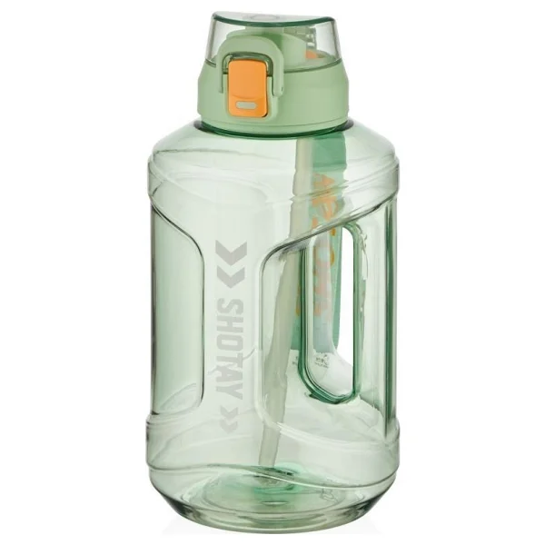 Shotay Barrel Medium St-7300 Yeşil 1600 Ml Tritan Matara - Görsel 5