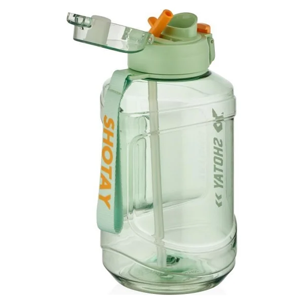 Shotay Barrel Medium St-7300 Yeşil 1600 Ml Tritan Matara - Görsel 2