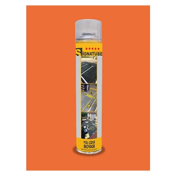 Signatekma Safetyline Spray Yol Çizgi Boyası 750ml Beyaz - Görsel 2