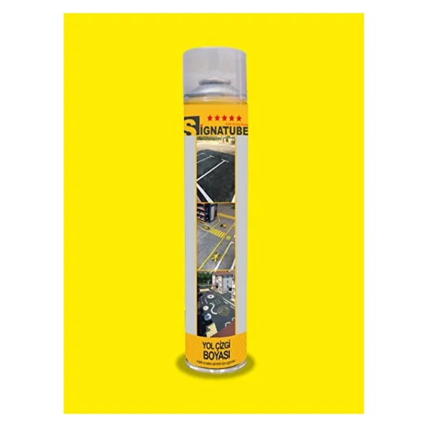 Signatekma Safetyline Spray Yol Çizgi Boyası 750ml Beyaz - Görsel 6