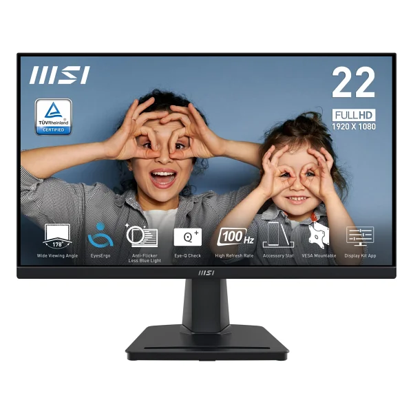 MSI PRO MP225V 21.5" 1 ms Full HD 100 Hz Monitör