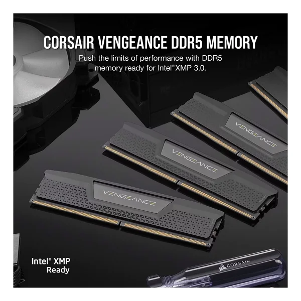 Corsair Vengeance 32 GB (2x16) 6400 MHz Cl36 Cmk32gx5m2b6400z36 DDR5 RAM - Görsel 2