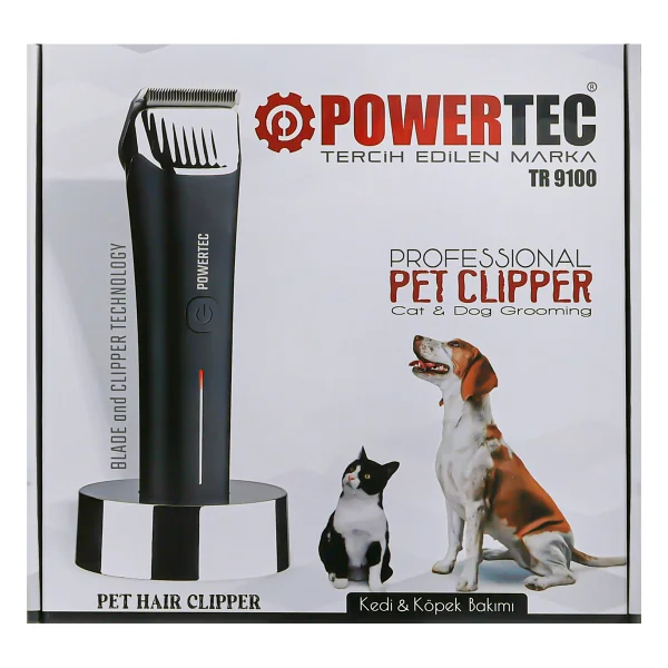 Powertec Tr-9100 Kedi Ve Köpek Tıraş Makinesi - Görsel 5