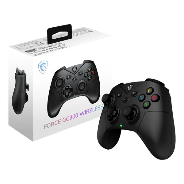 Msı Force Gc300 Siyah Kablolu/Kablosuz Oyun Kolu - Görsel 5