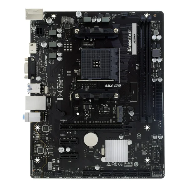 Biostar A520MHP AMD AM4 DDR4 Micro ATX Anakart - Görsel 4