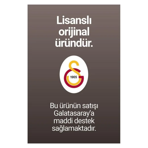 Galatasaray Orijinal Lisanslı Uzun Kol Bebek Tulum Aslan Baskılı Ahşap Kutulu - Görsel 4