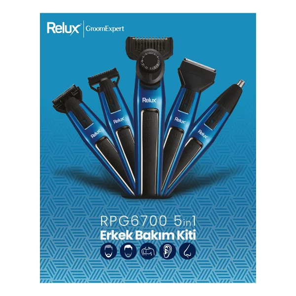Relux Rpg6700 5in1 Erkek Bakım Seti - Görsel 9