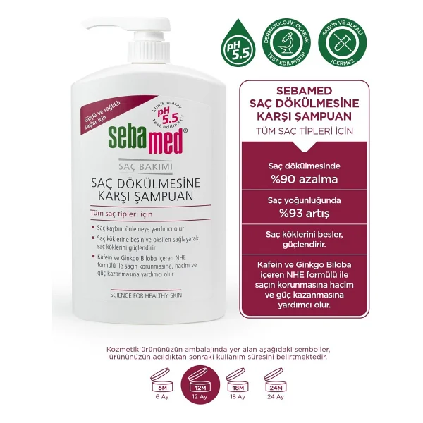 Sebamed 1000 Ml Saç Dökülmesine Karşı Şampuan - Görsel 4