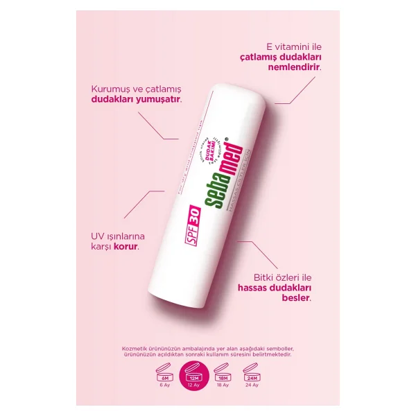 Sebamed Lip Defense Spf 30 4.8 Gr Dudak Nemlendirici - Görsel 2