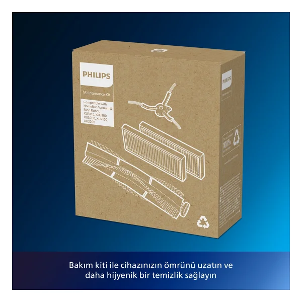 Philips 2000 Serisi Xu2000 Akıllı Robot Süpürge - Görsel 8