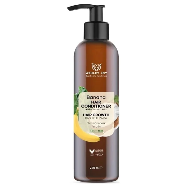 Ashley Joy Niacinamide Ve Keratin Banana 250 Ml Saç Kremi - Görsel 2