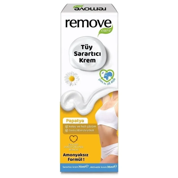 Remove Tüy Sarartıcı Krem Papatya 70 Ml + 35 Ml - Görsel 3